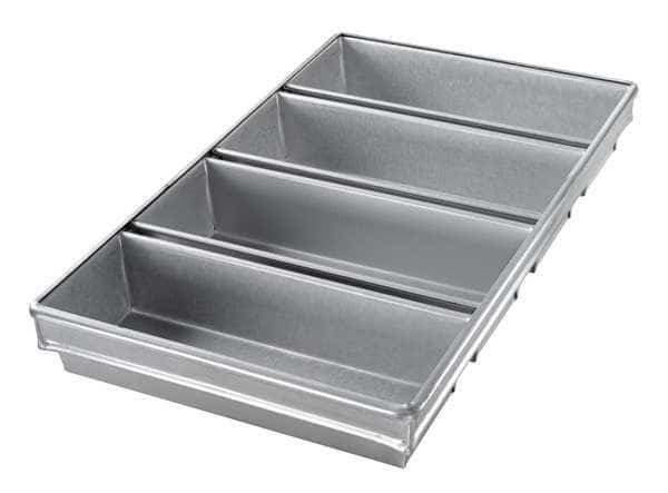 Bread Pan, 4-Strap, 12-1/4x4-1/2