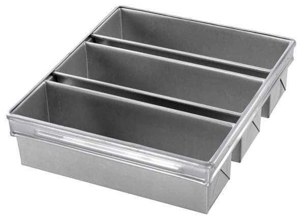 Pullman Pan, 3-Strap, 13x4