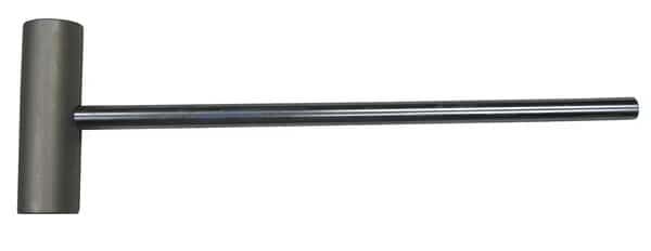 Wire Brush Manual Hand Tool, 12 in L, 1/2 in Dia.