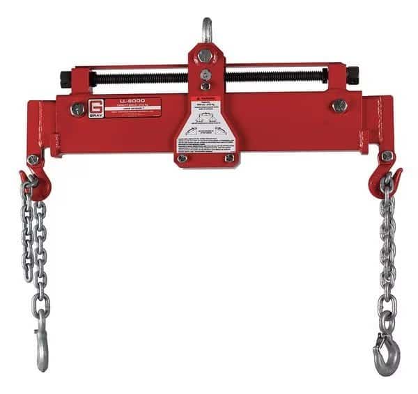 Engine Leveling Sling,G80,Steel,4 ft L, Mfr#: LL-6000, GRAY