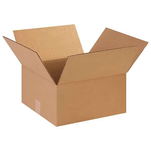 Corrugated Boxes, 14" x 14" x 7", Kraft, 25/Bundle, EnjoyTool select, Mfr# 11R367