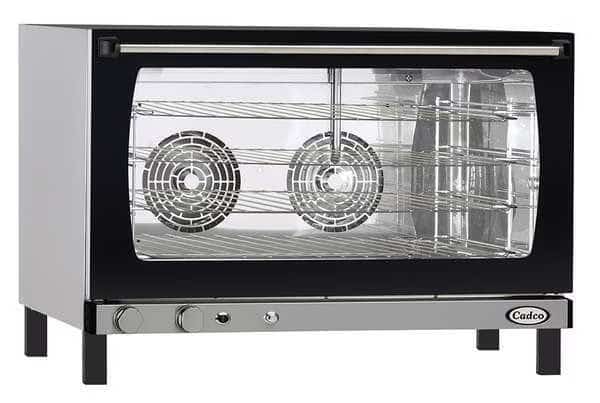 13 x 27-1/4 x 18-3/4" Full Size Convection Oven, 220V, Stainless Steel, CADCO, Mfr# XAF-193