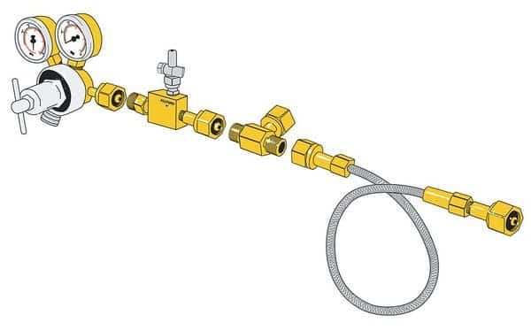 2-Cylinder Airline Cascade Kit
