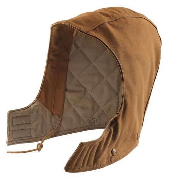 Flame Resistant Hood, 4 PPE CAT, 56.3 cal/sq cm, Brown, One Size