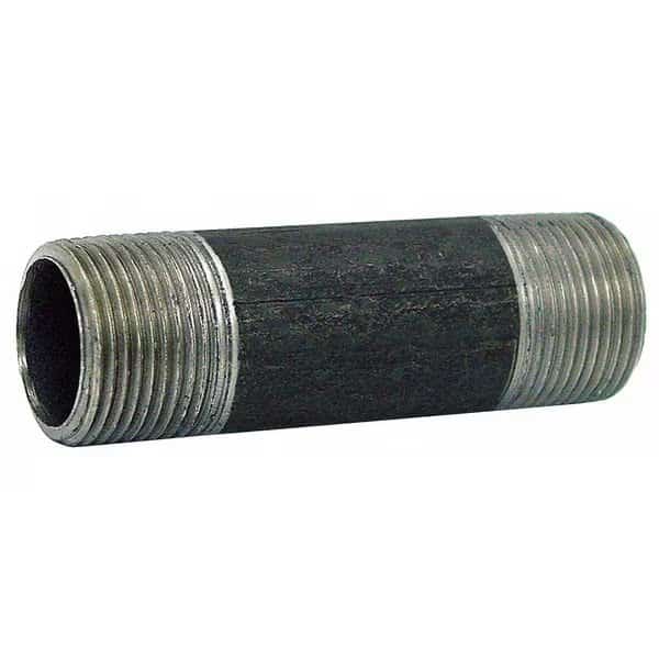 3" x 6-1/2" Black Pipe Nipple Sch 40