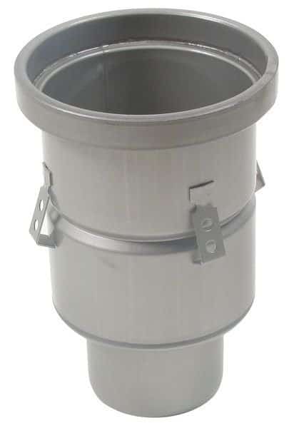 Round Floor Drain, 304 Stainless Steel, 4", Spigot