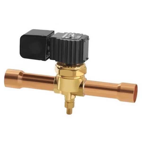Refrigeration Solenoid Valve, 7/8 In