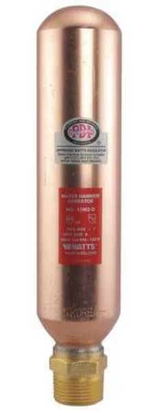 Water Hammer Arrestor,1 In MNPT,Copper, Mfr#: 1 LF15M2-D, WATTS