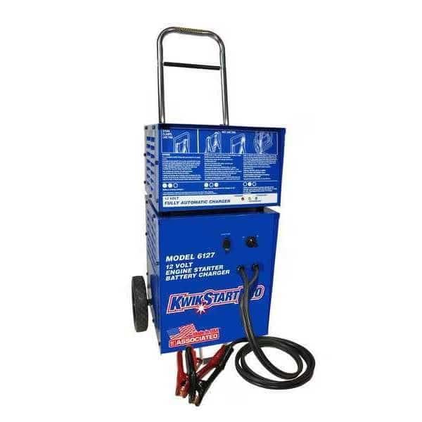 Wheeled Battery Charger, Automatic, For Battery Voltage: 12