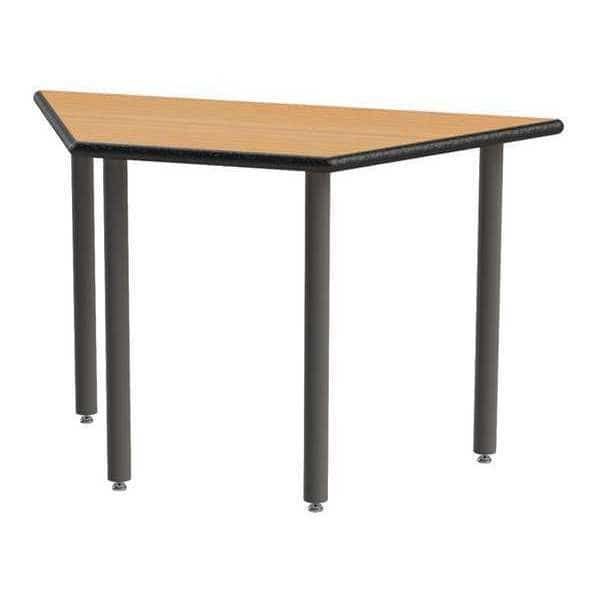 Trapezoid table, Tub Legs, 30"Dx60"Wx28"H, GREENE MANUFACTURING, Mfr# SRTT-3060