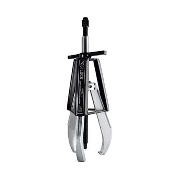 Manual Caged Jaw Puller, 3 Jaws, 20 tons Capacity, 10" Reach