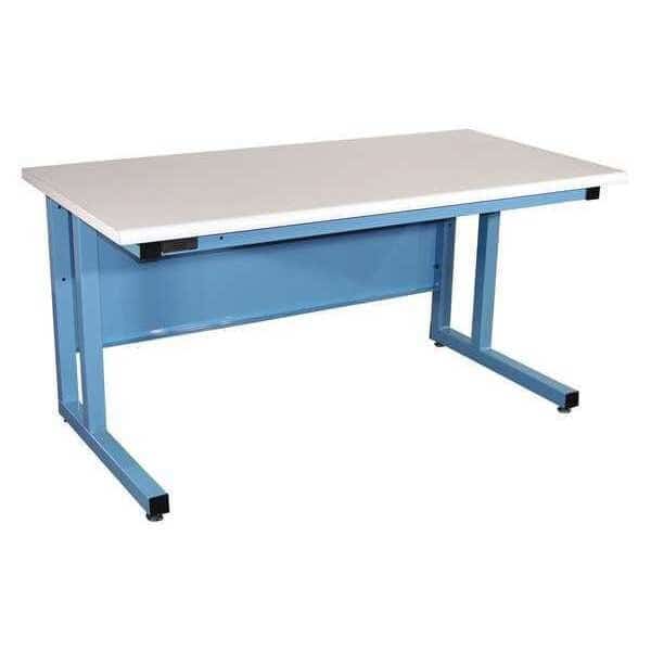 Workstation,ESD,Rolled Edge,Lt Blue, Mfr#: CHD7230C-L14-SW837-PF90, PROLINE