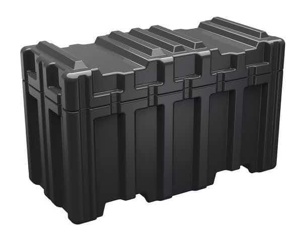 Case, 56-3/4 In Lx27 In Wx33-3/4 In D, Bl, PELICAN, Mfr# SINGLE LID CASE