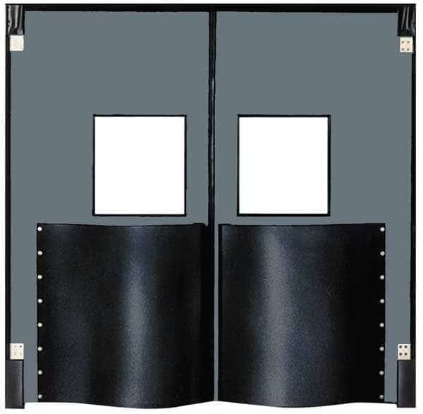 Swinging Door, 8 x 8 ft, Metallic Gray, PR