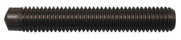 Weld Stud, 3/8"-16, 1 1/2 in, CFL, Steel, Plain Finish, 100 PK