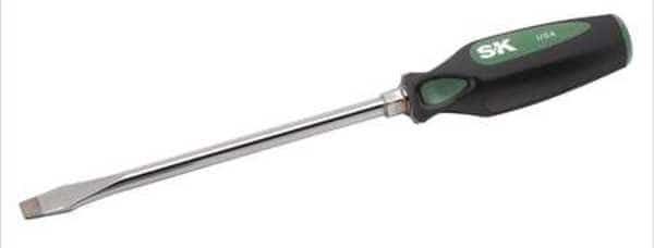 Screwdriver,Slotted,5/16x8",Round w/Hex, Mfr#: 79213, SK PROFESSIONAL TOOLS