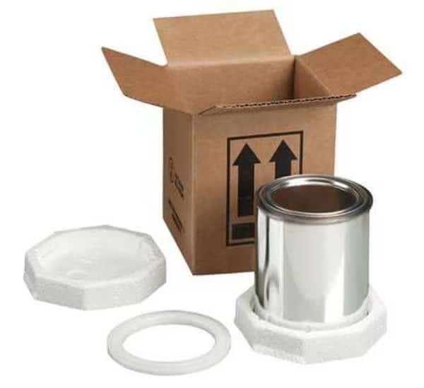 Paint Can Shipper Kit,Single Wall,275#, Mfr#: HAZ1039 - 4G, POLAR TECH