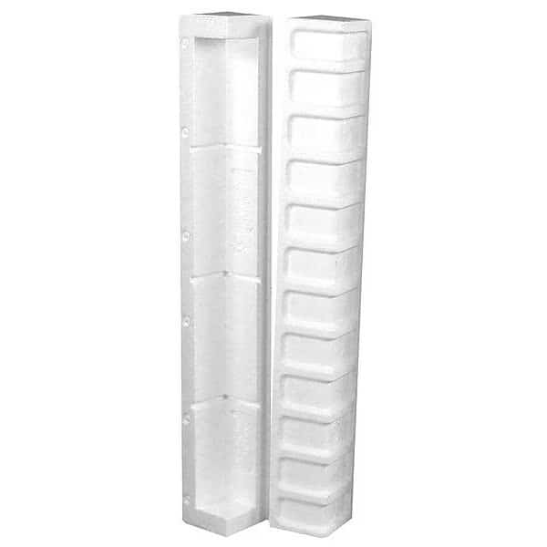 Foam Edge Protectors, 3/4" Open End, 6" Snap-Aways