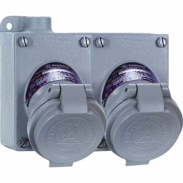 2W 3P 20A Hazardous Pin & Sleeve Receptacle 120/240VAC, APPLETON ELECTRIC, Mfr# CPS152-212
