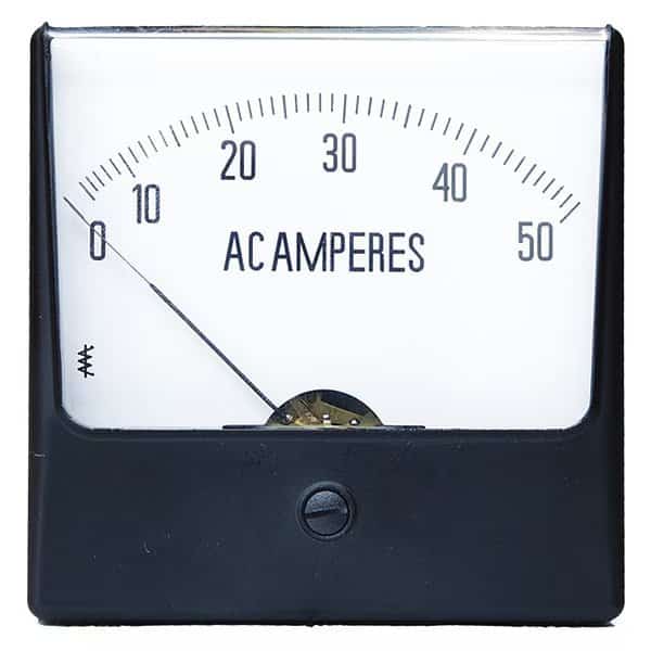 Analog Panel Meter, AC Current, 0-50 AC A, EnjoyTool select, Mfr# 12G386