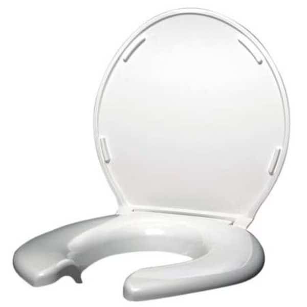 Toilet Seat,Elongated/Round Bowl,Open, Mfr#: 3W, BIG JOHN