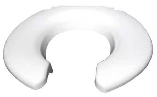 Toilet Seat Without Cover, ABS, Elongated or Round, White