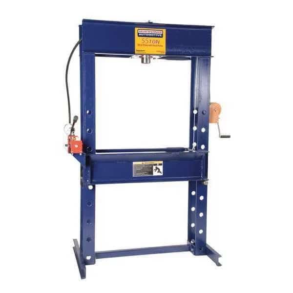 Hydraulic Press,Manual,55 tons, Mfr#: HW93400, HEIN-WERNER