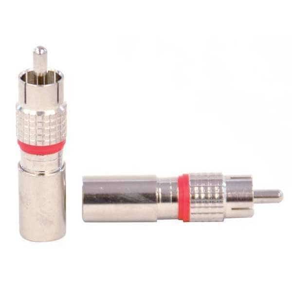 Coupler, Cable, RCA/Male, RG59, PK10