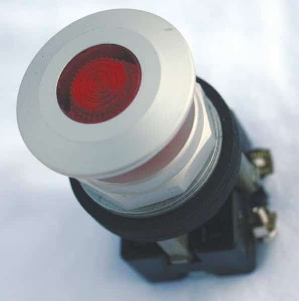 Illuminated Push Button Operator, 30 mm, Red, EATON, Mfr# HT8FBRL1