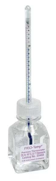 Liquid In Glass Thermometer,95 to 115C, Mfr#: B61001-0500, FRIO-TEMP