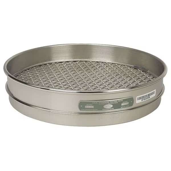 Sieve, #45, S/S, 12 In, Half Ht, Mfr#: 45SS12H, ADVANTECH