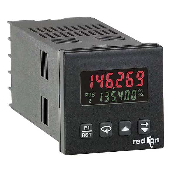 Counter, 2 Line Red/Green Backlight LCD