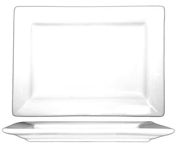 Platter, 8x5-7/8, Bright White, PK36