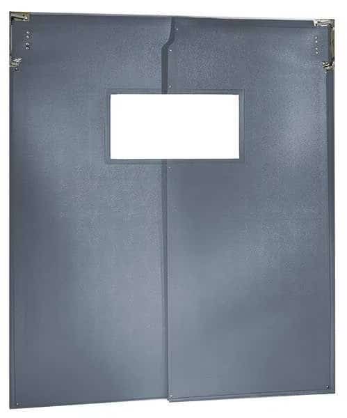 Swinging Door, 8 x 7 ft, Metallic Gray, PR