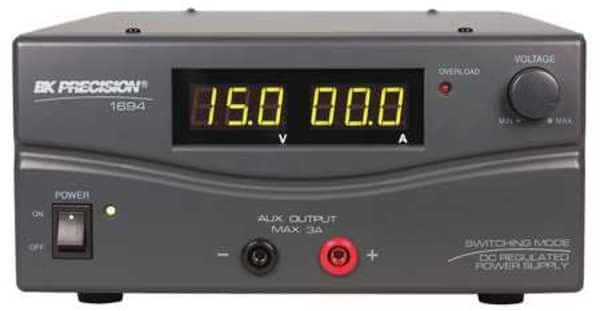 Power Supply,30 V,30 A, Mfr#: 1694, B&K PRECISION