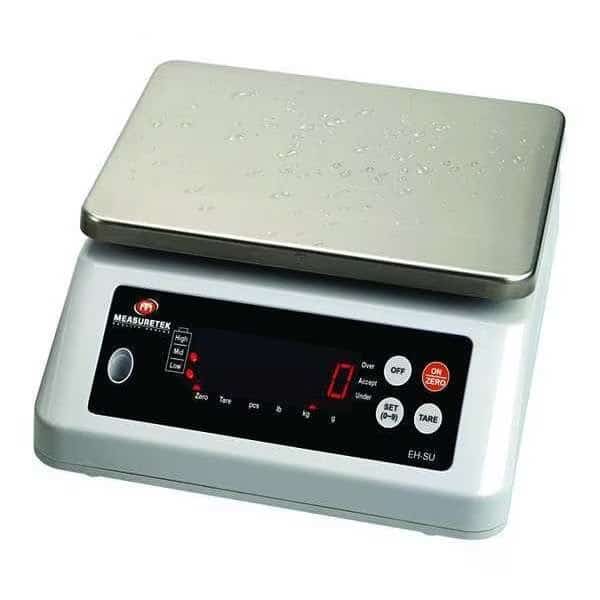 Digital Compact Bench Scale 6kg/13 lb. Capacity, Measuretek, Mfr#: 12R991