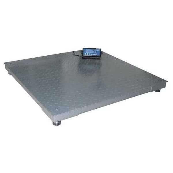 Digital Floor Scale with Remote Indicator 2500 lb./1000kg Capacity