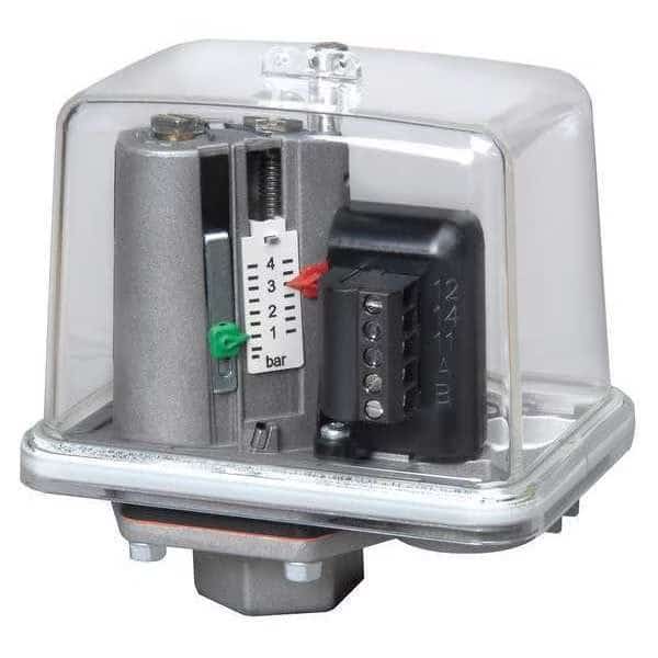 Pressure Switch, (1) Port, 1/4 in FNPT, SPDT, 2.9 to 116 psi