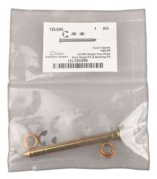 Door Hinge Pin/Bushing Kit, Ford F, 8 Pc
