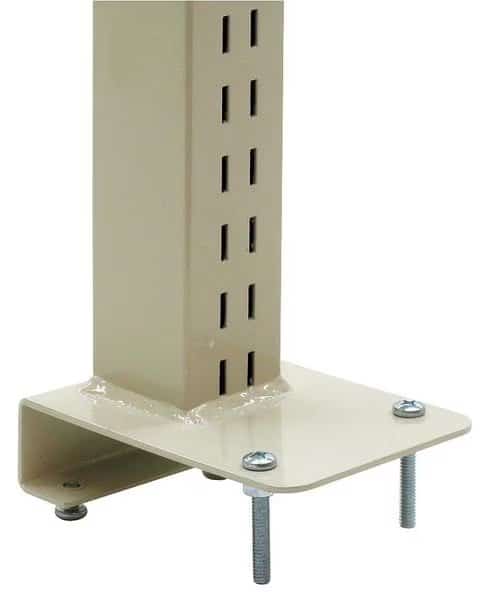 Upright Post, 2Wx10Dx36H, Gray, PK3, Benchpro, Mfr#: U36 -3
