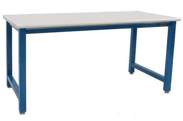 Kennedy Series Work Bench, Butcher Block, 120" W, 30" Height, 6600 lb., Straight