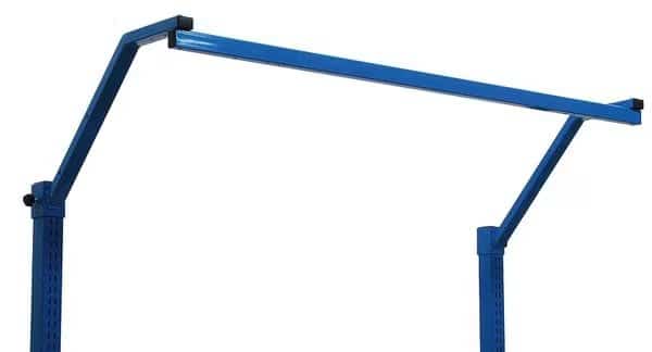 Task Light Frame, 98 W x 8 D x 10 H, Black