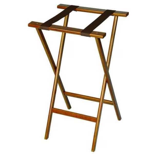 Extra Tall Wood Tray Stand