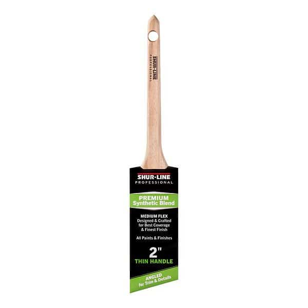 2 in Angle Sash Medium, Paint Brush, Plastic Handle