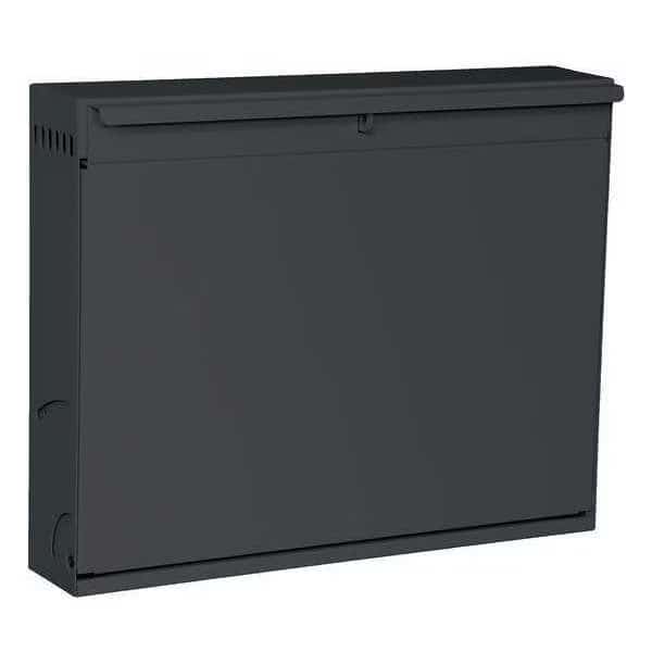 Laptop Locker, w/Hasp Lock, Black