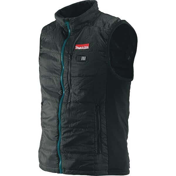 Vest, Polyester, Up to 28 hr. Heating Time, Black, 2XL