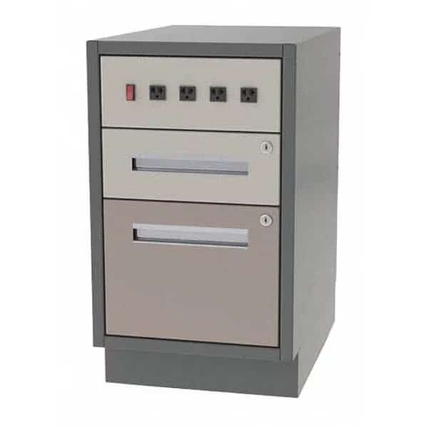 Lab Cabinet, Box/Drawer, 24"Wx21"Dx34"H