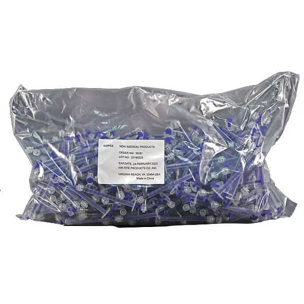 Syringe, Bulk, 1mL Luer Lock, PK450, Air-Tite, Mfr#: MLB1