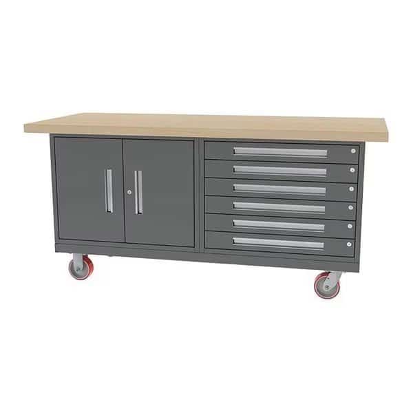 Mobile Workbench, 72" W x 30" D x 34" H