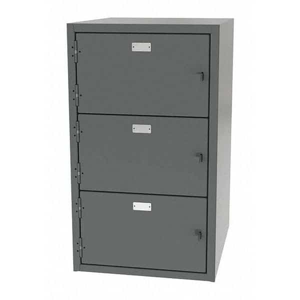 Three Door Base, 18" W x 21" D x 31" H